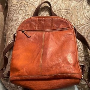 {Jack Georges} Small Voyager Backpack ALL LEATHER